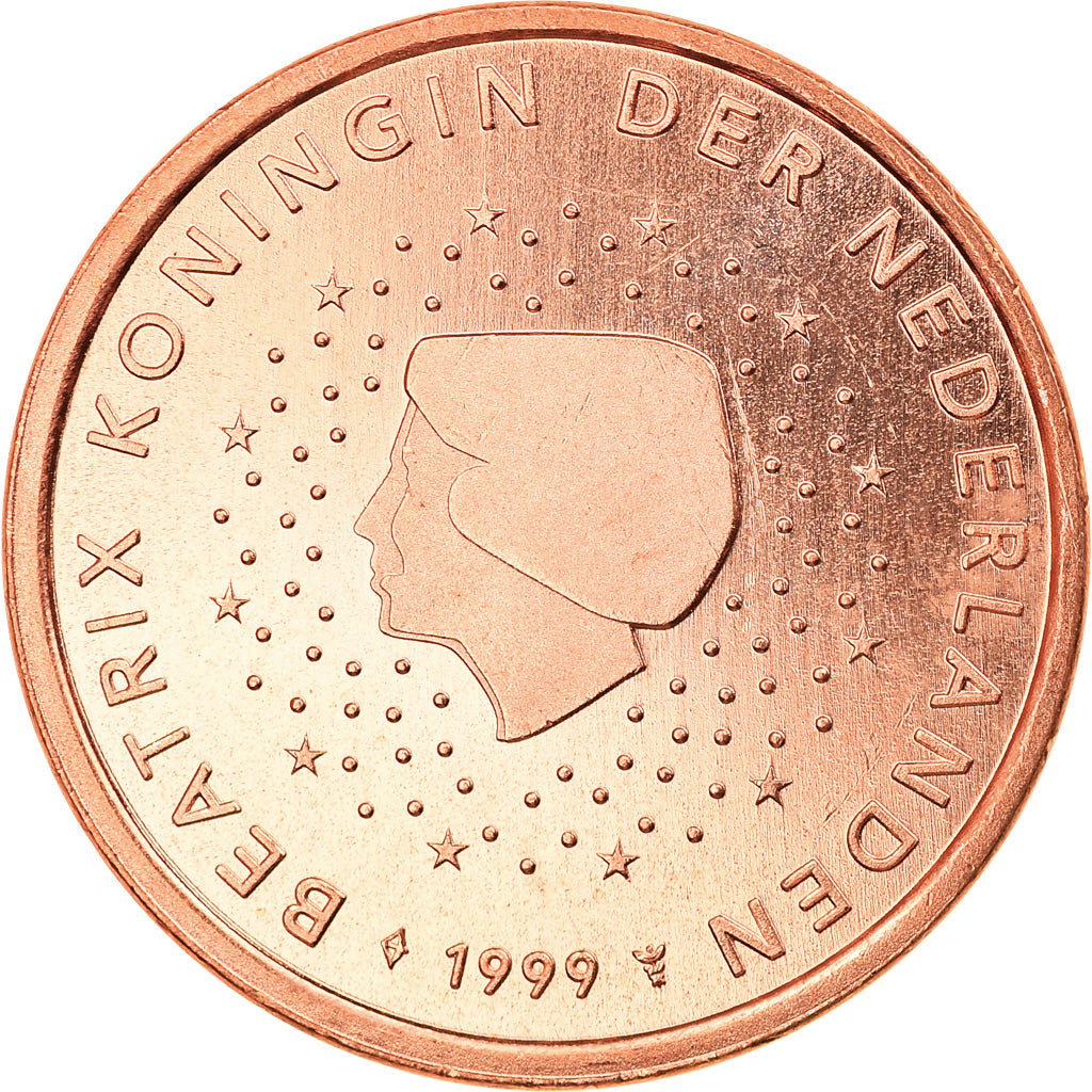 Niederlande, 5 Euro Cent, 1999, BE, UNZ, Copper Plated Steel, KM:New