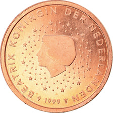 Netherlands, 2 Euro Cent, 1999, BE, MS(63), Copper Plated Steel, KM:New