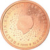 Niederlande, 2 Euro Cent, 1999, BE, UNZ, Copper Plated Steel, KM:New