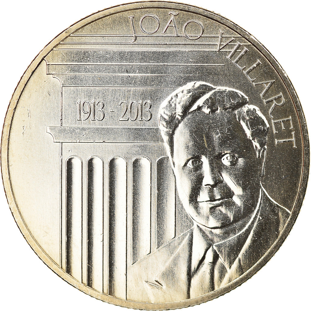 Portugal, 2-1/2 Euro, Joao Villaret, 2013, SC, Cobre - níquel, KM:New