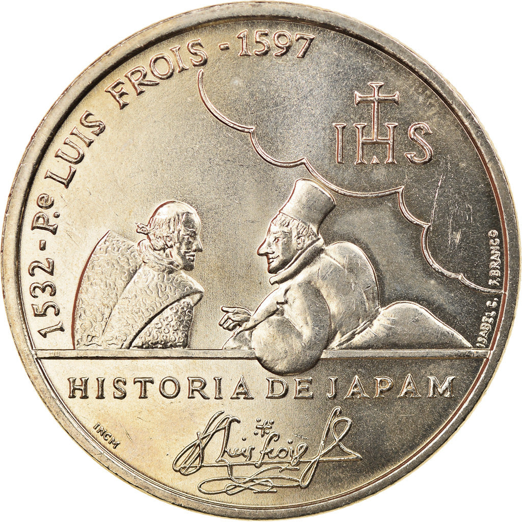 Coin, Portugal, 200 Escudos, 1997, MS(63), Copper-nickel, KM:698