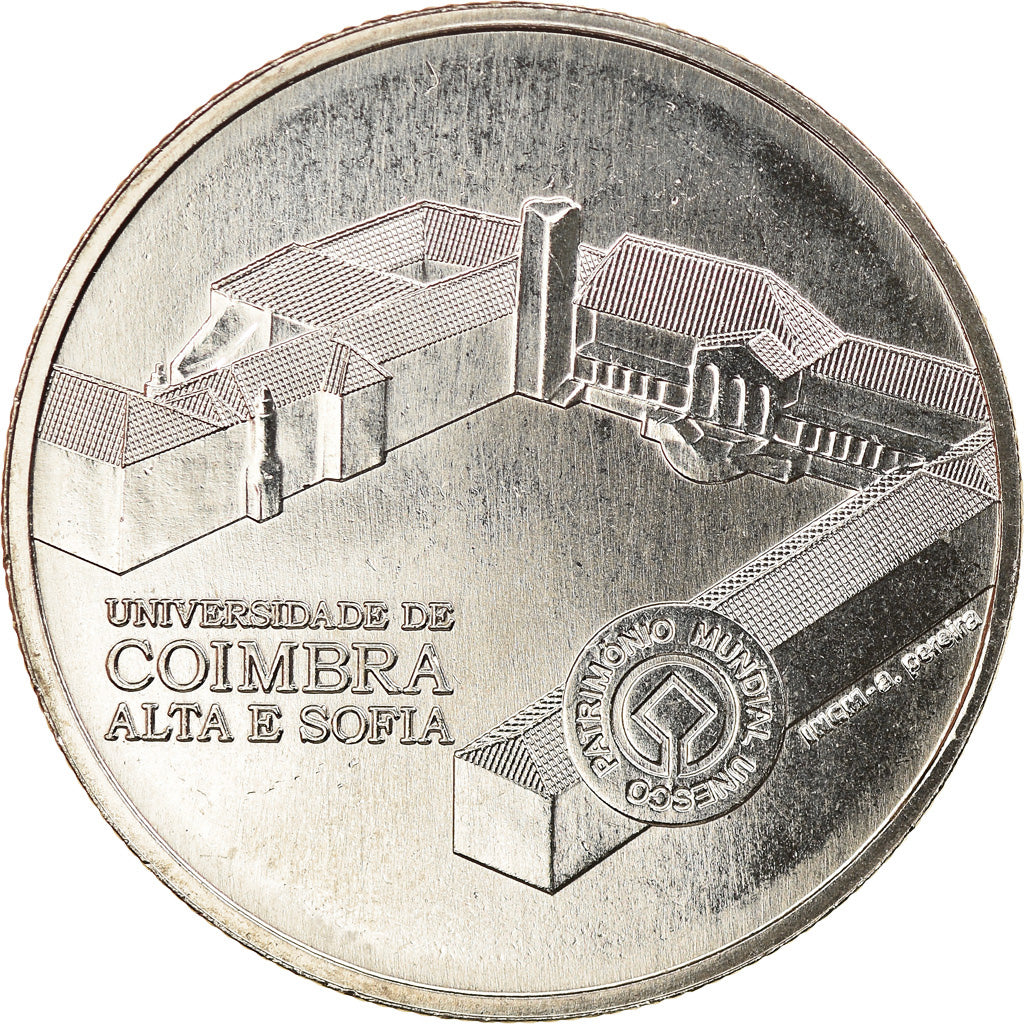 Portugal, 2-1/2 Euro, Universiteit von Coimbra, 2014, SC, Cobre - níquel