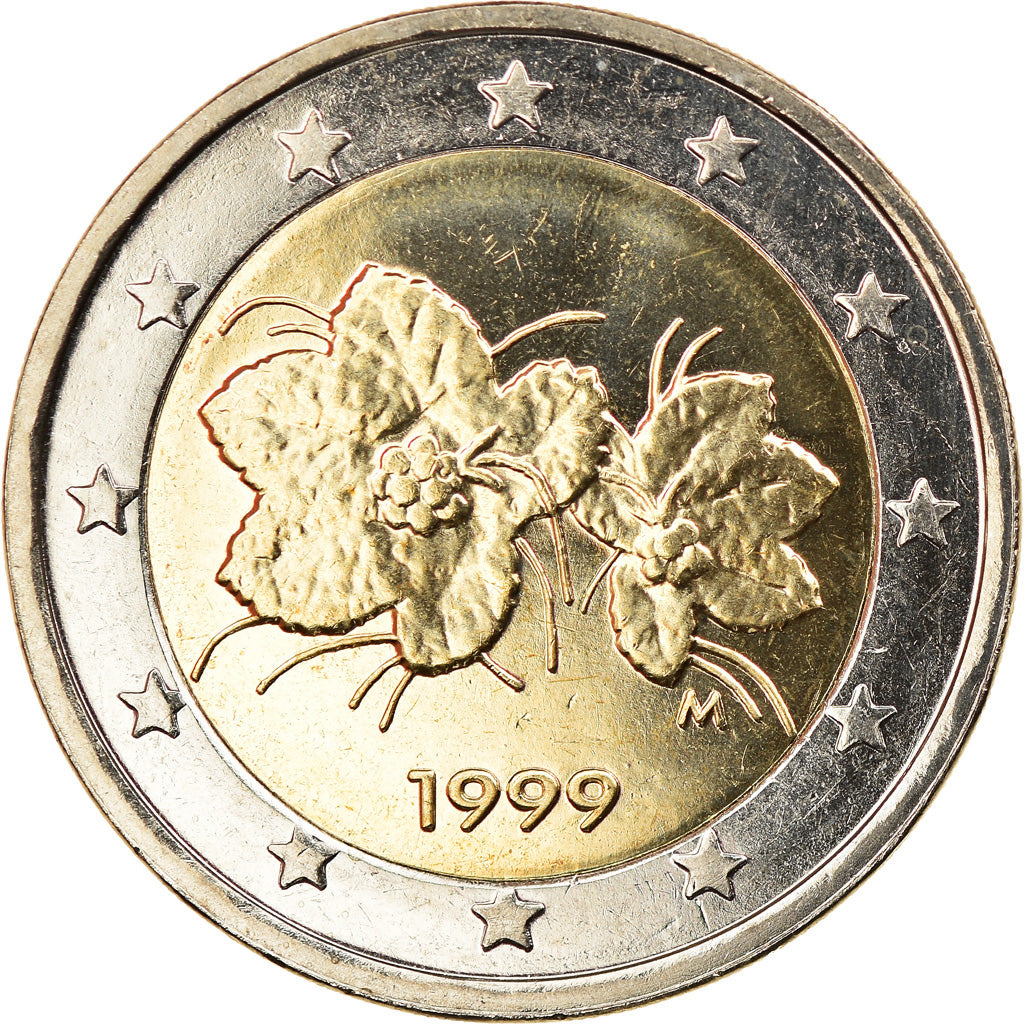 Finland, 2 Euro, 1999, Vantaa, MS(63), Bi-Metallic, KM:105