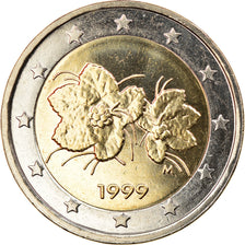 Finland, 2 Euro, 1999, Vantaa, MS(63), Bi-Metallic, KM:105