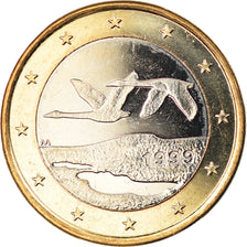 Finland, Euro, 1999, Vantaa, MS(63), Bi-Metallic, KM:104