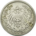 Münze, GERMANY - EMPIRE, 1/2 Mark, 1907, Berlin, SS, Silber, KM:17