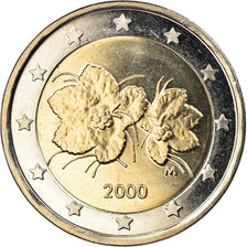 Finland, 2 Euro, 2000, Vantaa, UNC-, Bi-Metallic, KM:105