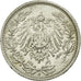 Coin, GERMANY - EMPIRE, 1/2 Mark, 1915, Stuttgart, AU(50-53), Silver, KM:17
