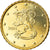 Finland, 10 Euro Cent, 2001, Vantaa, MS(63), Brass, KM:101