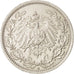 GERMANY - EMPIRE, 1/2 Mark, 1917, Berlin, SS+, Silber, KM:17