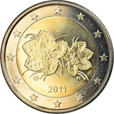 Finland, 2 Euro, 2011, Vantaa, AU(55-58), Bi-Metallic, KM:130
