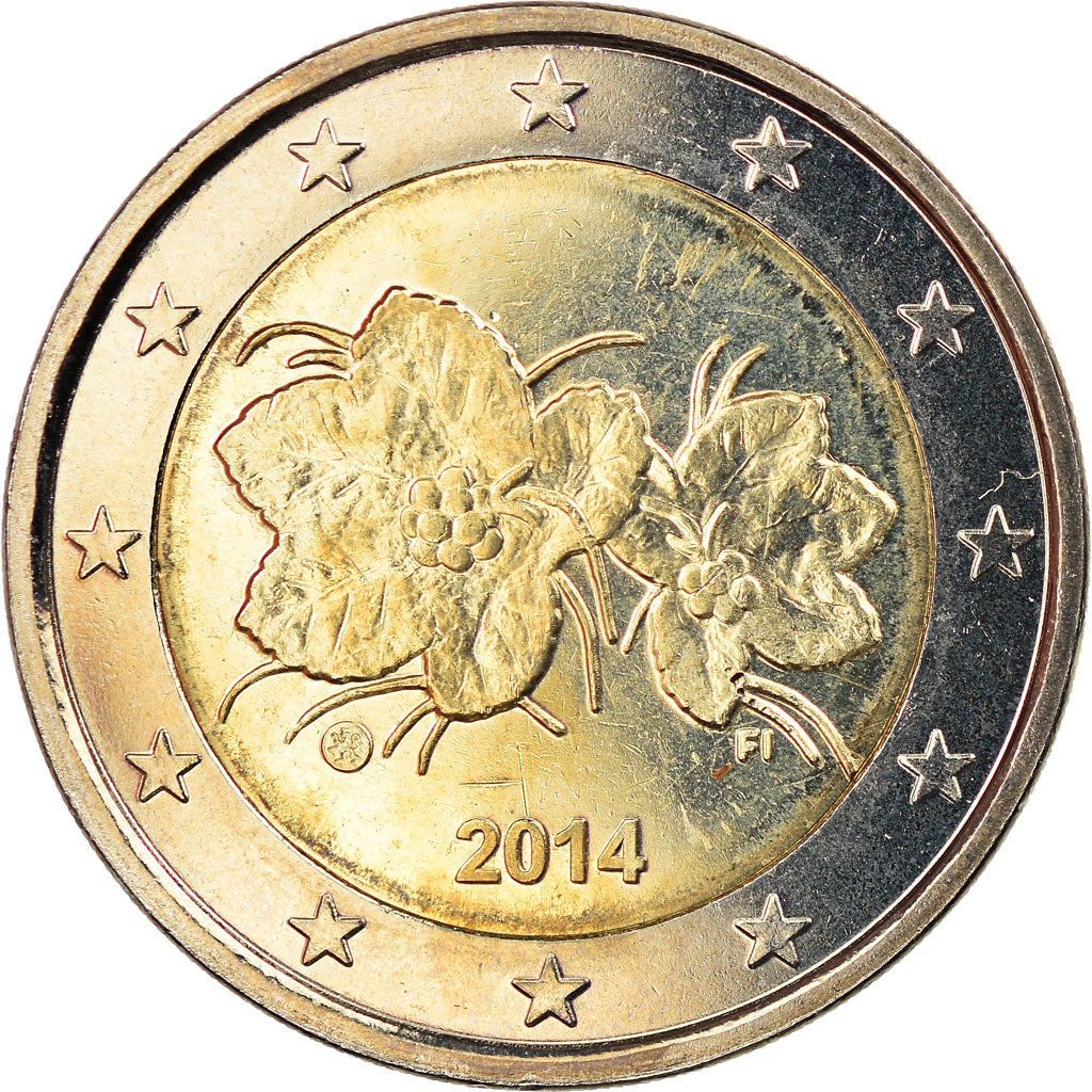 Finland, 2 Euro, 2014, AU(50-53), Bi-Metallic, KM:New