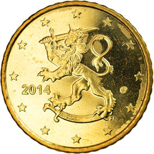 Finland, 50 Euro Cent, 2014, AU(55-58), Brass, KM:New