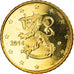 Finland, 50 Euro Cent, 2014, AU(55-58), Brass, KM:New