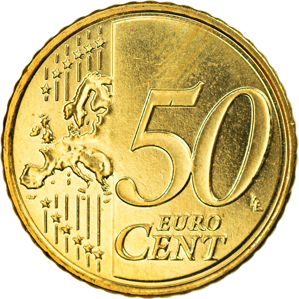 Finland, 50 Euro Cent, 2014, AU(55-58), Brass, KM:New