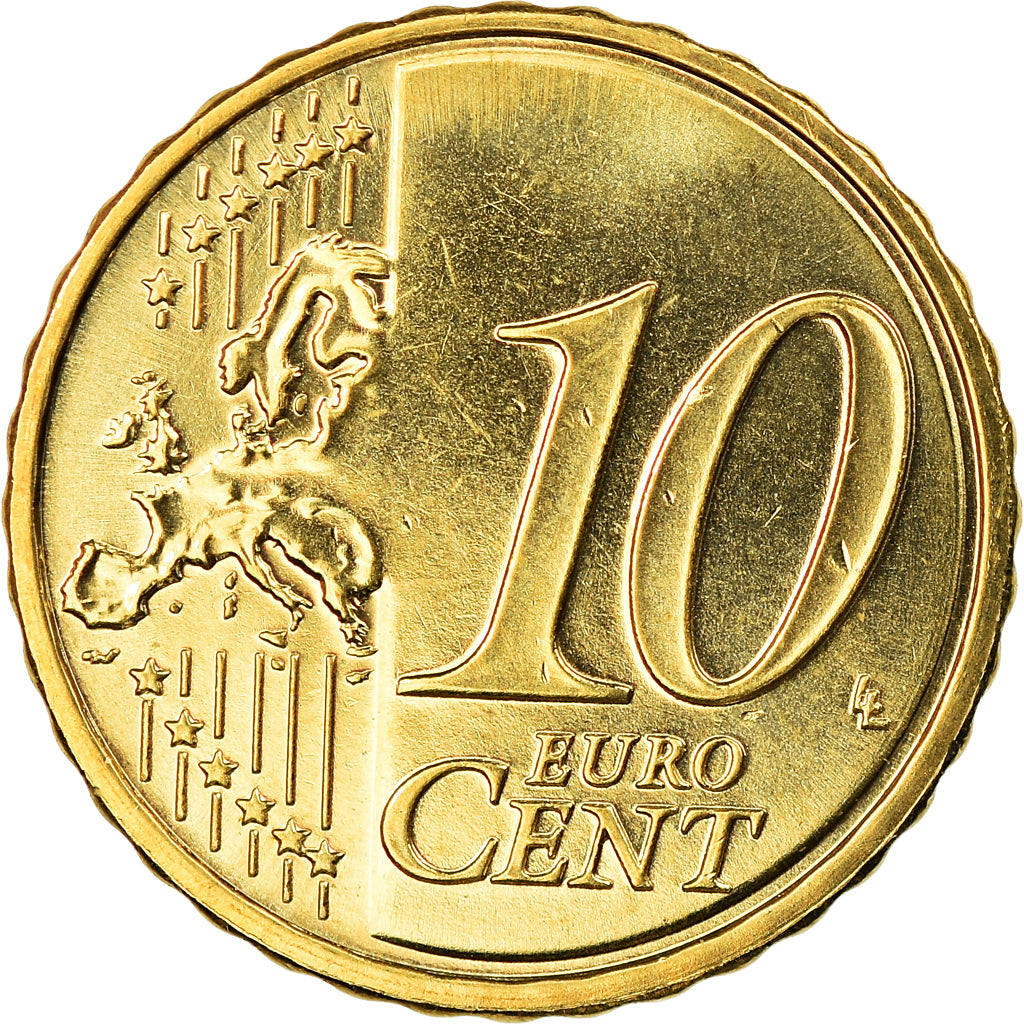 Finlandia, 10 Euro Cent, 2014, SPL, Ottone, KM:New