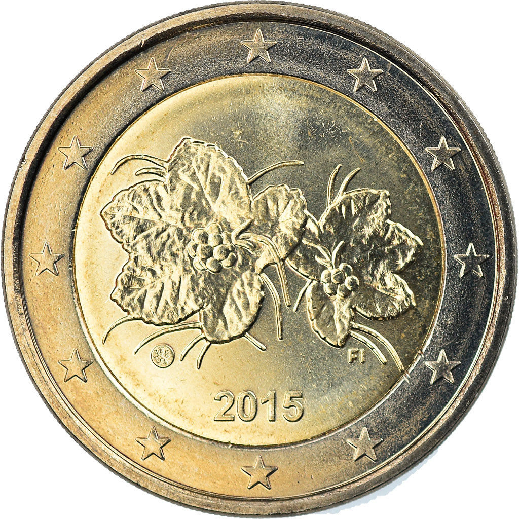 Finland, 2 Euro, 2015, MS(63), Bi-Metallic, KM:New