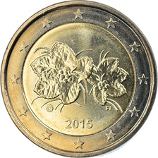 Finland, 2 Euro, 2015, MS(63), Bi-Metallic, KM:New