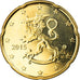 Finland, 20 Euro Cent, 2015, MS(63), Brass, KM:New