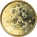 Finlandia, 10 Euro Cent, 2015, MS(63), Mosiądz, KM:New