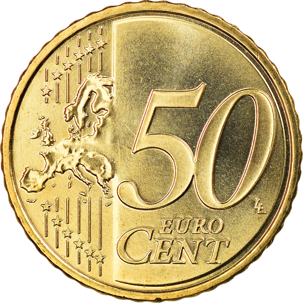Finland, 50 Euro Cent, 2016, MS(63), Brass, KM:New