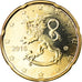 Finlandia, 20 Euro Cent, 2016, SPL, Ottone, KM:New