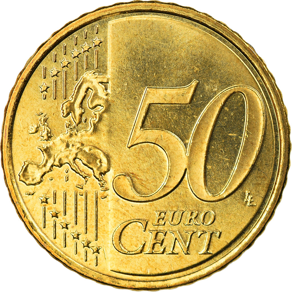 Finland, 50 Euro Cent, 2017, MS(63), Brass, KM:New