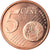Finland, 5 Euro Cent, 2017, MS(63), Copper Plated Steel, KM:New