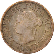 Canada, Victoria, Cent, 1884, Royal Canadian Mint, Ottawa, VF(30-35),Bronze,KM 7