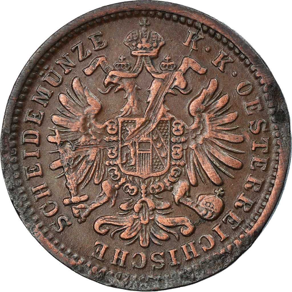 Coin, Austria, Franz Joseph I, Kreuzer, 1891, VF(30-35), Copper, KM:2187