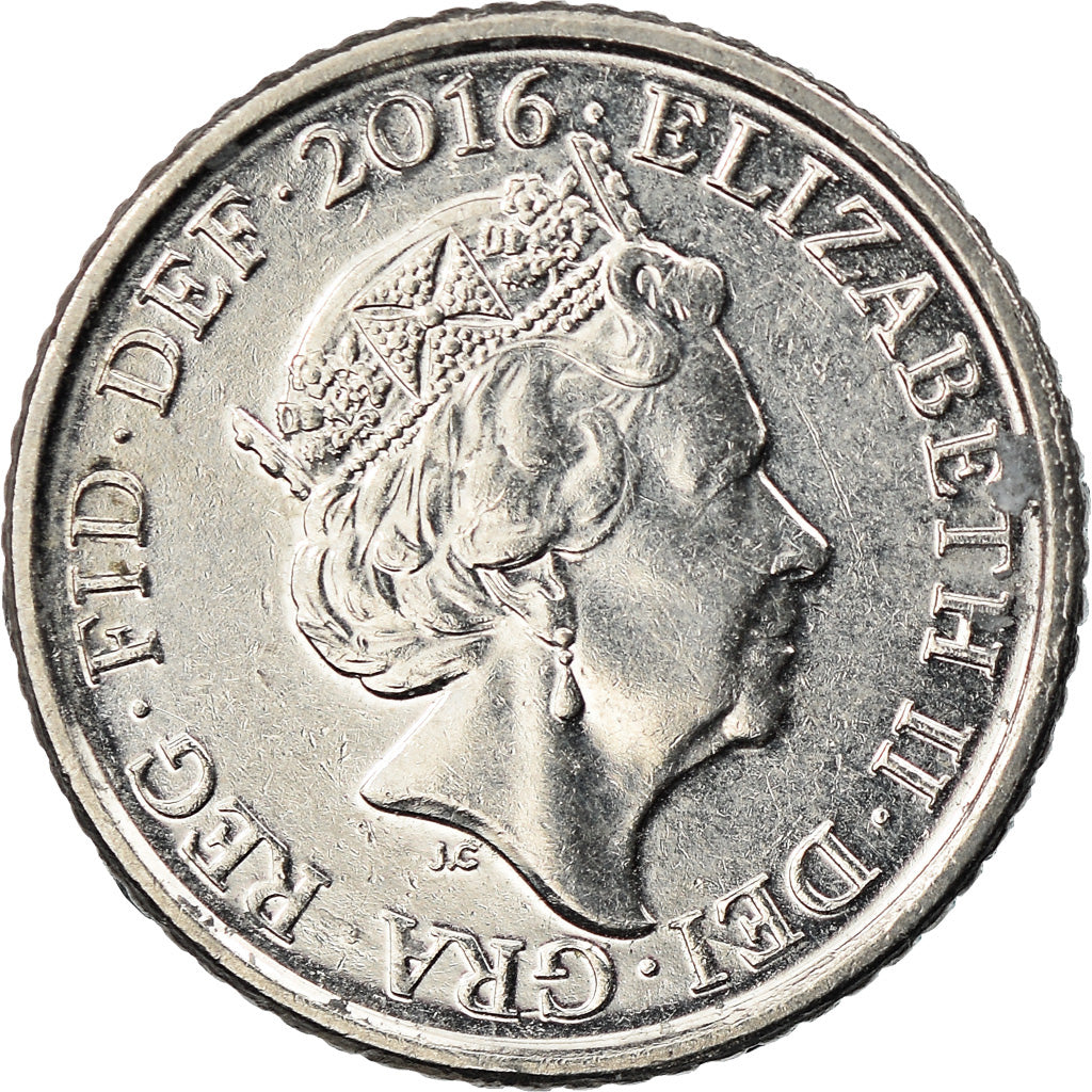 Moneta, Gran Bretagna, 5 Pence, 2016, BB, Rame-nichel