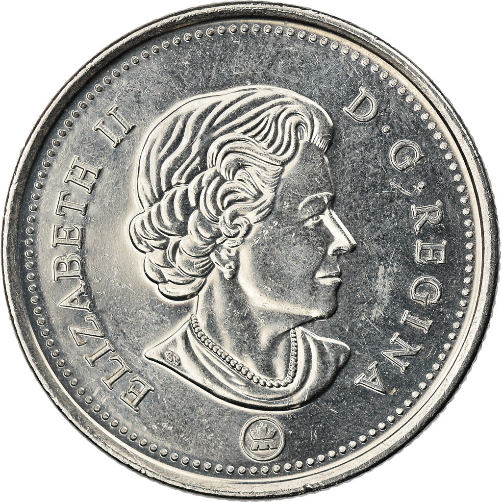 Munten, Canada, 25 Cents, 2016, PR, Nickel plated steel, KM:New