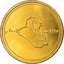 Coin, Iraq, 50 Dinars, 2004, MS(63), Brass plated steel, KM:176