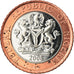 Coin, Nigeria, 2 Naira, 2006, MS(63), Bi-Metallic, KM:19