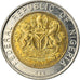Coin, Nigeria, Naira, 2006, EF(40-45), Bi-Metallic, KM:18