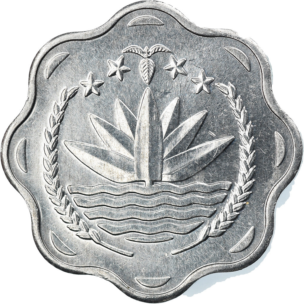 Monnaie, Bangladesh, 10 Poisha, 1994, SPL, Aluminium, KM:11.2