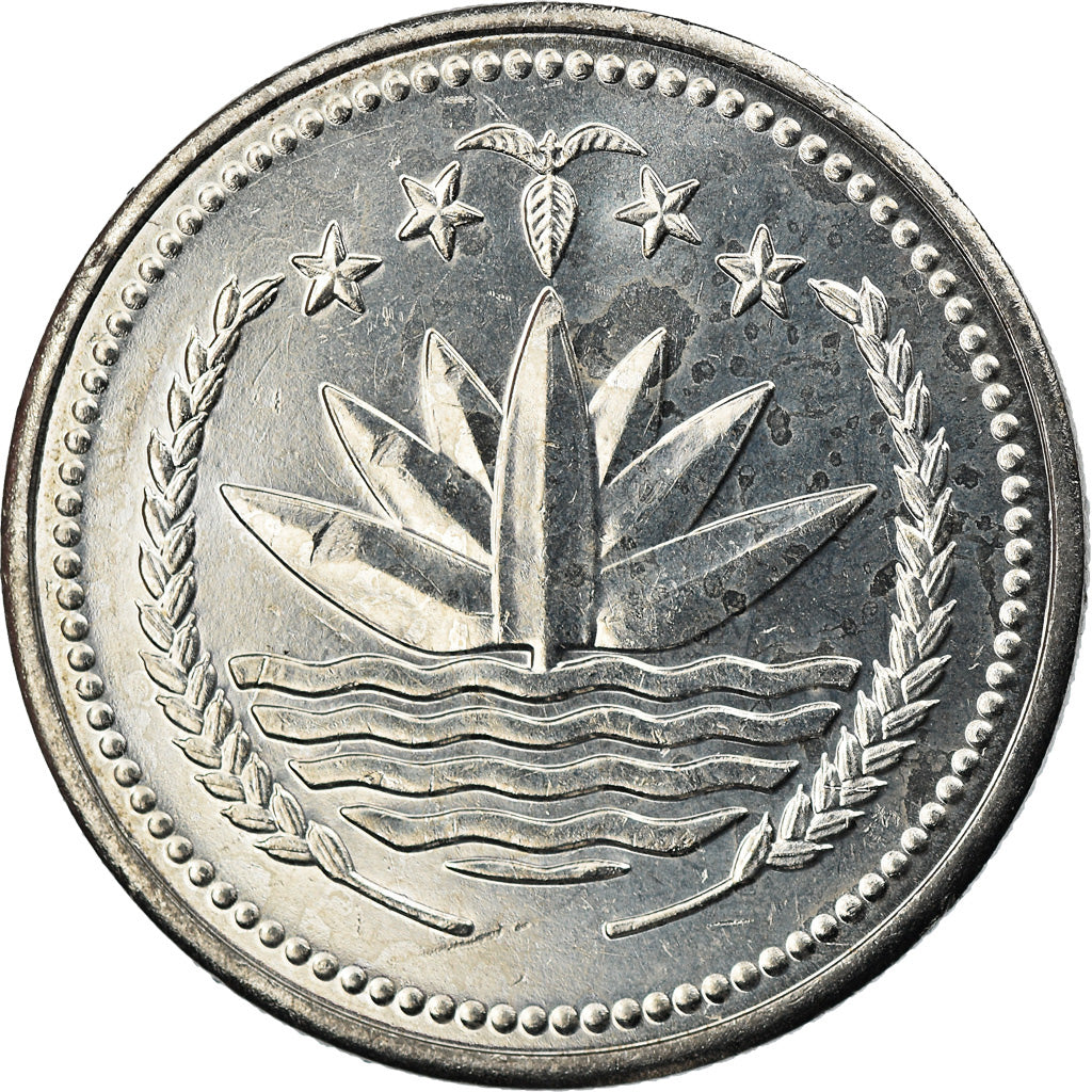 Coin, Bangladesh, Taka, 1976, MS(63), Copper-nickel, KM:9