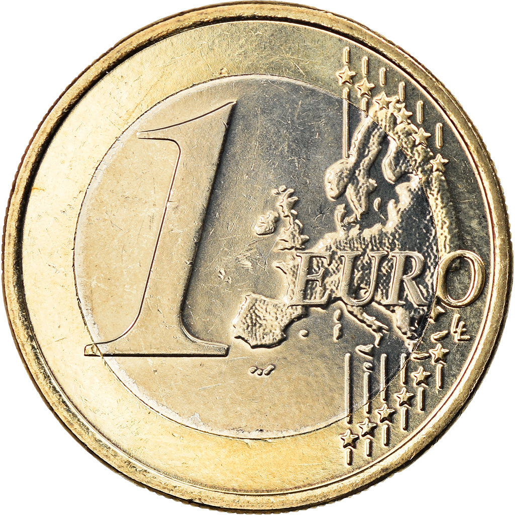 IRELAND REPUBLIC, Euro, 2008, MS(63), Bi-Metallic, KM:50