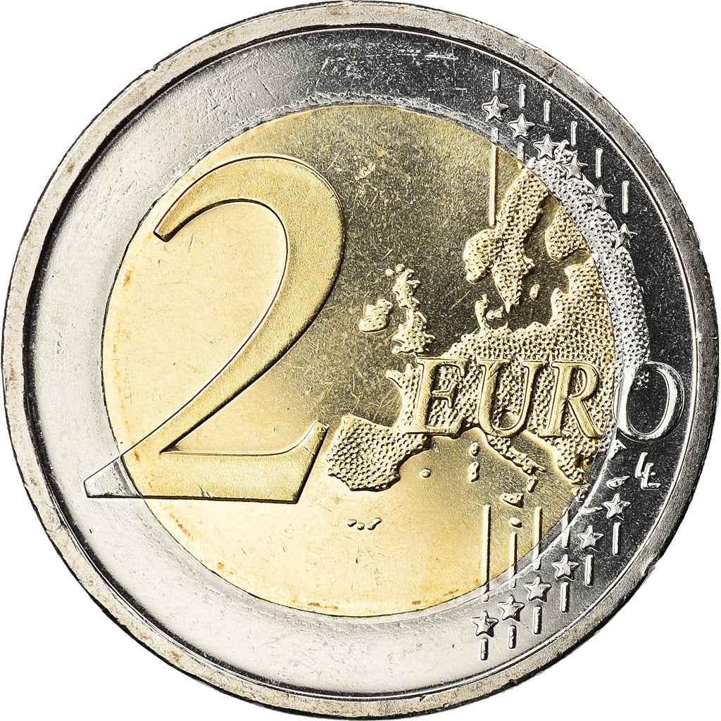 Chipre, 2 Euro, 2013, SC, Bimetálico, KM:New