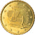 Chipre, 10 Euro Cent, 2013, MS(63), Latão, KM:New