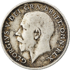 Coin, Great Britain, George V, 6 Pence, 1913, VF(20-25), Silver, KM:815