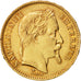 Moneda, Francia, Napoleon III, Napoléon III, 20 Francs, 1867, Paris, MBC+, Oro