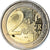 Grécia, 2 Euro, 2002, Athens, MS(63), Bimetálico, KM:188