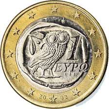 Greece, Euro, 2002, Athens, AU(55-58), Bi-Metallic, KM:187