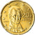 Grécia, 20 Euro Cent, 2004, Athens, MS(63), Latão, KM:185