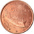 Grécia, 5 Euro Cent, 2004, Athens, AU(50-53), Aço Cromado a Cobre, KM:183