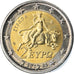 Greece, 2 Euro, 2005, Athens, MS(63), Bi-Metallic, KM:188