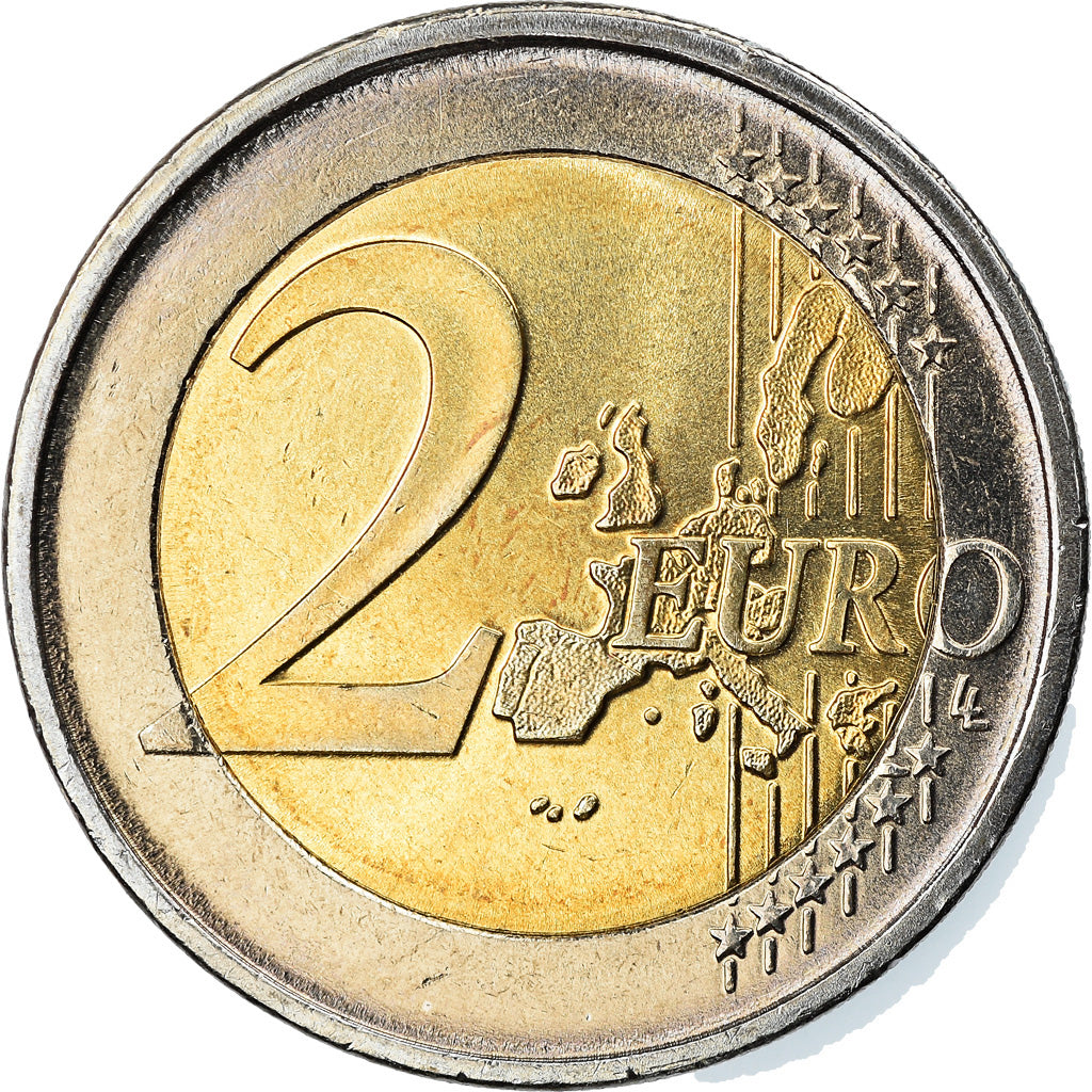 Greece, 2 Euro, 2005, Athens, MS(63), Bi-Metallic, KM:188