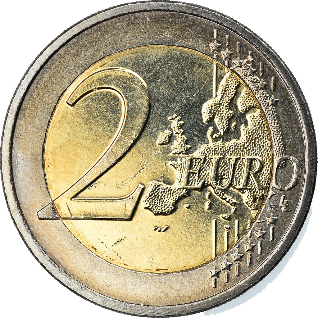 Luxemburgo, 2 Euro, 2017, SC, Bimetálico, KM:New