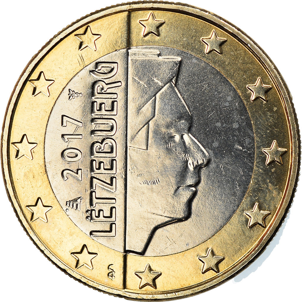 Luxemburg, Euro, 2017, UNC-, Bi-Metallic, KM:New